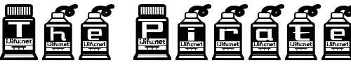 Font : iJifutex Custom Text : The Pirate Way Test your own text here Click to download or to view this font on a tshirt that can be custom printed in Bali