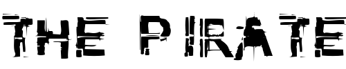 Font : kibblez-no-bitz Custom Text : The Pirate Way Test your own text here Click to download or to view this font on a tshirt that can be custom printed in Bali