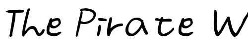 Font : m-script-Two-Oblique Custom Text : The Pirate Way Test your own text here Click to download or to view this font on a tshirt that can be custom printed in Bali