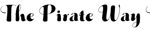 Font : mUSICAitc Custom Text : The Pirate Way Test your own text here Click to download or to view this font on a tshirt that can be custom printed in Bali
