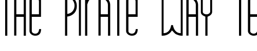 Font : mainstreet Custom Text : The Pirate Way Test your own text here Click to download or to view this font on a tshirt that can be custom printed in Bali