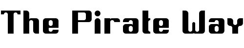 Font : miinnora Custom Text : The Pirate Way Test your own text here Click to download or to view this font on a tshirt that can be custom printed in Bali