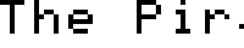 Font : mono-07_56 Custom Text : The Pirate Way Test your own text here Click to download or to view this font on a tshirt that can be custom printed in Bali