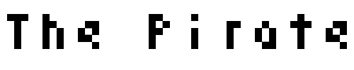 Font : monoeger-05_55 Custom Text : The Pirate Way Test your own text here Click to download or to view this font on a tshirt that can be custom printed in Bali