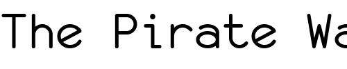 Font : monofur Custom Text : The Pirate Way Test your own text here Click to download or to view this font on a tshirt that can be custom printed in Bali