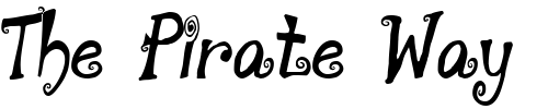 Font : moonpie Custom Text : The Pirate Way Test your own text here Click to download or to view this font on a tshirt that can be custom printed in Bali