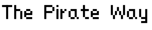 Font : mywizz_ttobak Custom Text : The Pirate Way Test your own text here Click to download or to view this font on a tshirt that can be custom printed in Bali