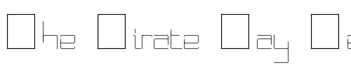 Font : nada-Regular Custom Text : The Pirate Way Test your own text here Click to download or to view this font on a tshirt that can be custom printed in Bali