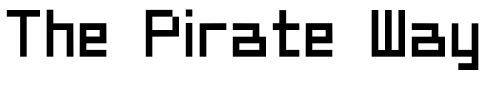 Font : nontoxic_jalanche_2 Custom Text : The Pirate Way Test your own text here Click to download or to view this font on a tshirt that can be custom printed in Bali