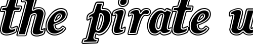 Font : oil Custom Text : The Pirate Way Test your own text here Click to download or to view this font on a tshirt that can be custom printed in Bali