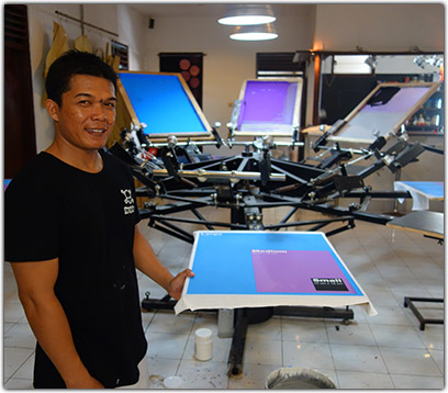 Sudik silk screen printing
