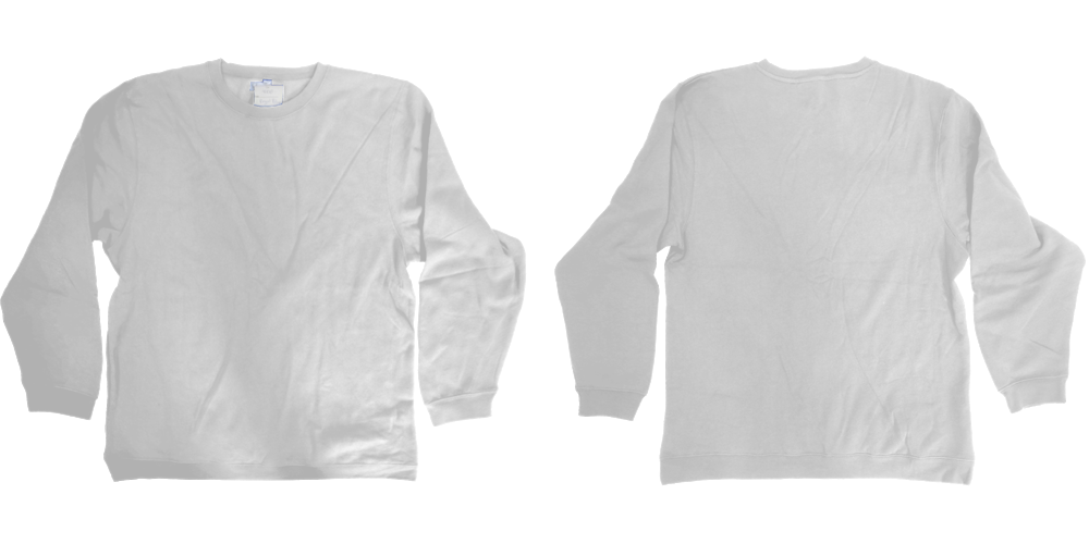 7280 Premium Cotton Long Sleeve - front and back