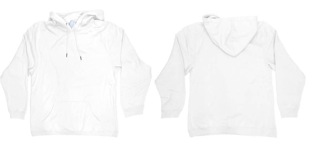 9500 Pocket Longsleeve Pullover - front and back
