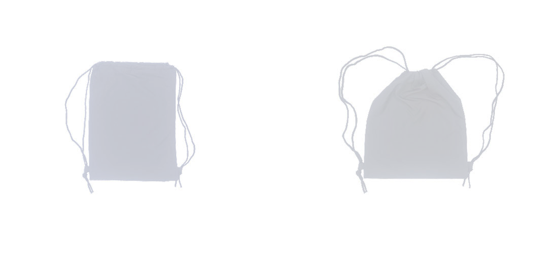 1150 Bag Drawstring - front and back
