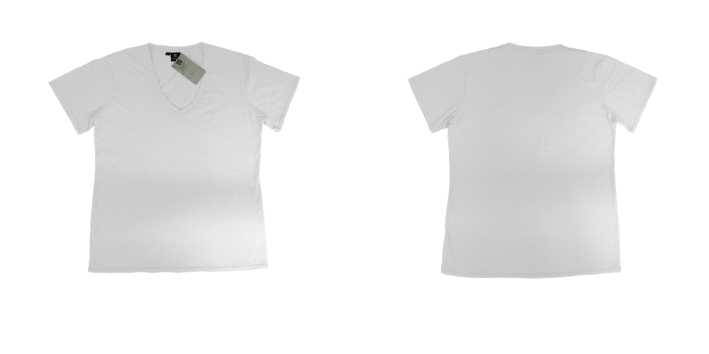 L16G Bliss Vneck - front and back