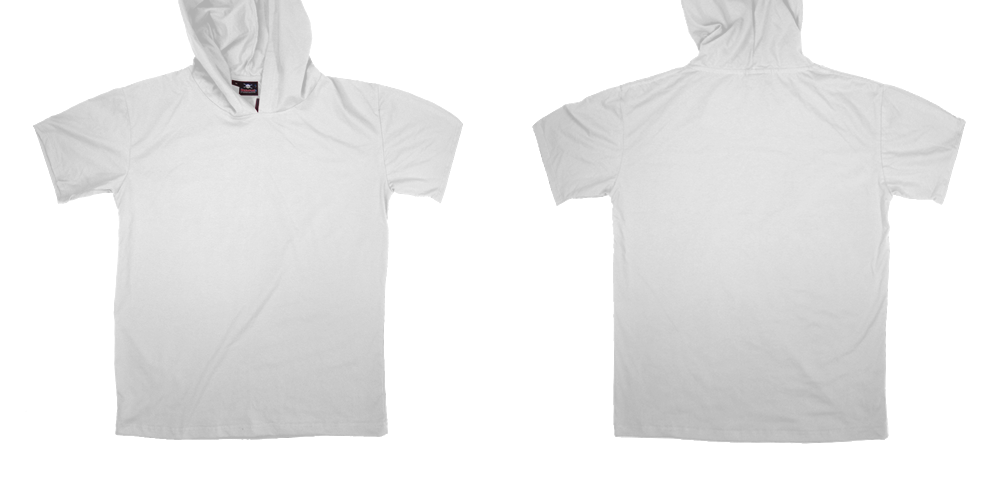 T04S Hooded Tshirt - front and back