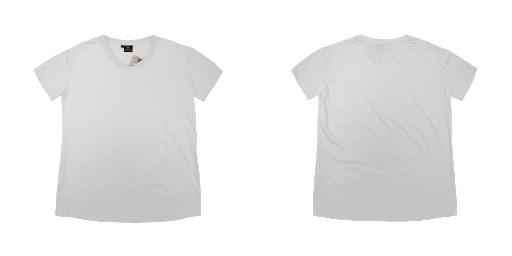 T16S Troy V-neck - front and back