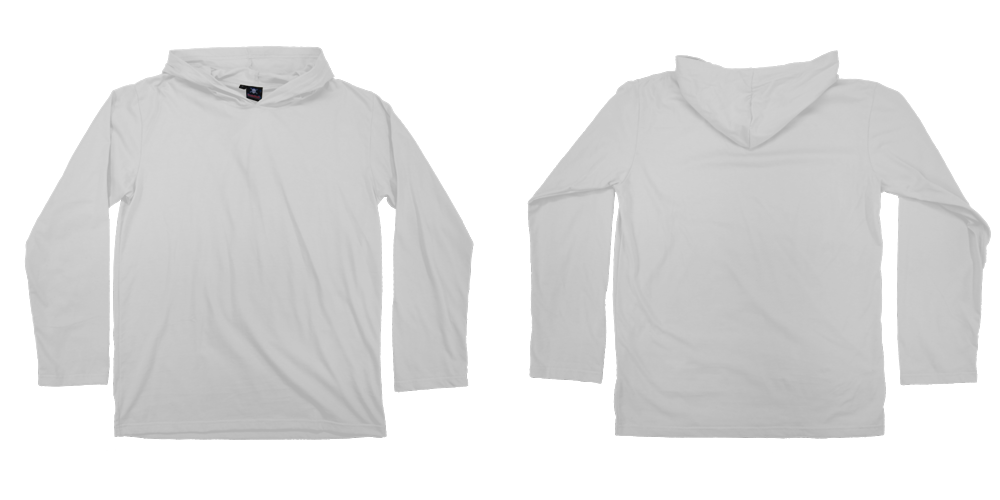 T34S Long Sleeve Hoodie - front and back
